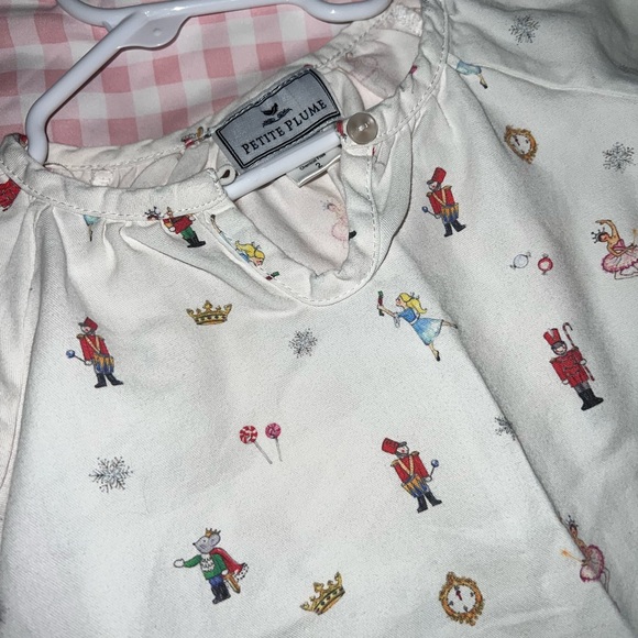 Charming Holiday Print Kids Nightgown - Picture 2 of 2